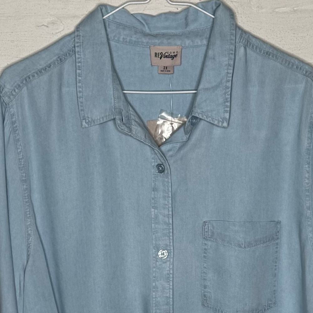 TWO COMO ReVintage Shirts 2X - Picture 3 of 12